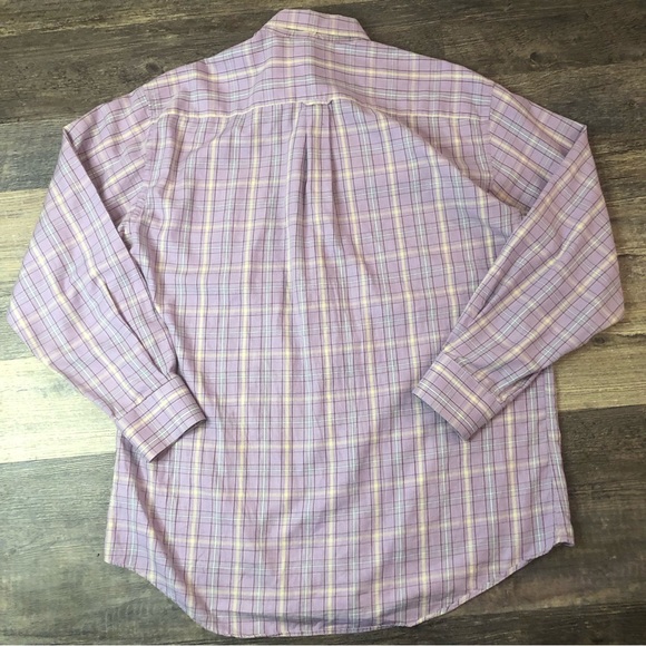 Peter Millar  long sleeve button up shirt Sz L EUC Beautiful shirt for Easter - Picture 6 of 6